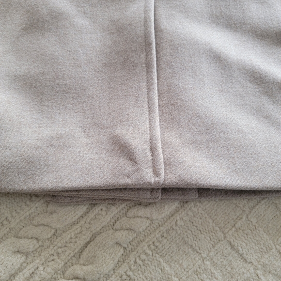 Madewell Copenhagen Belted Coat Insuluxe Cashmere Wool Blend size XXL Oatmeal - Picture 11 of 12